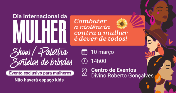 Evento em homenagem ao Dia Internacional da Mulher será realizado em Rifaina