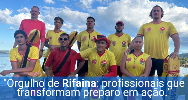 Guarda Municipal e Guarda-Vidas de Rifaina recebem elogio oficial do Corpo de Bombeiros por atuação exemplar em ocorrência de afogamento