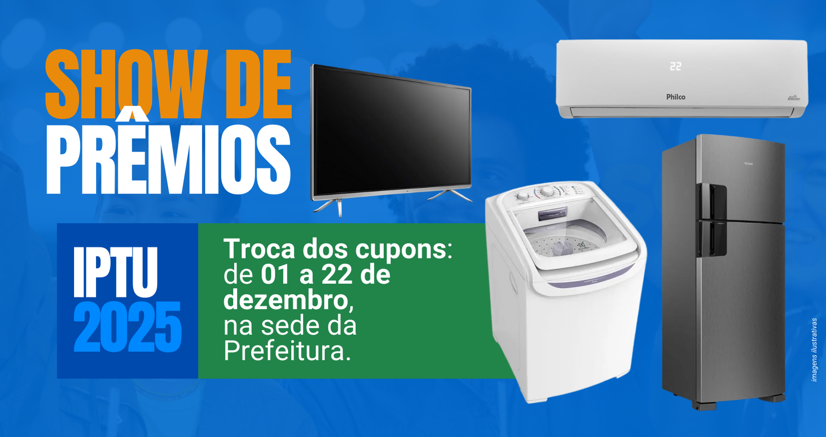 SORTEIO PREMIOS IPTU