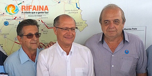 PREFEITO HUGO PEDE A ALCKMIN APOIO CONTRA DEMOLIÇÃO DE RANCHOS