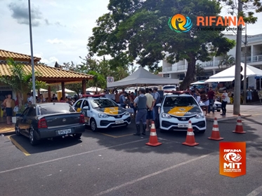 EVENTO DA POLÍCIA RODOVIÁRIA É SUCESSO NO CALÇADÃO DA PRAIA DE RIFAINA
