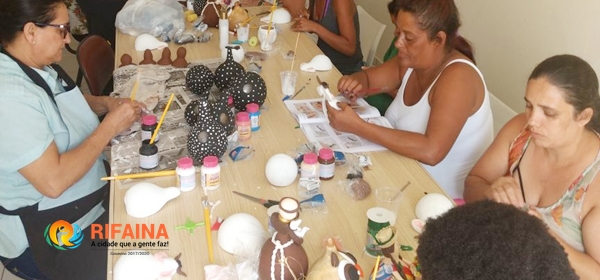 FUNDO SOCIAL CONCLUIU CURSO DE ARTESANATO EM CABAÇA DO PROJETO MÃOS QUE FAZEM 