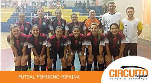 JOGOS DO FEMININO E SUB 11 TAMBÉM “ESQUENTAM” FUTSAL DE RIFAINA 
