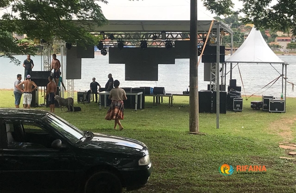 FESTA CLANDESTINA, SEM ALVARÁ, TEM EQUIPAMENTOS APREENDIDOS EM RIFAINA