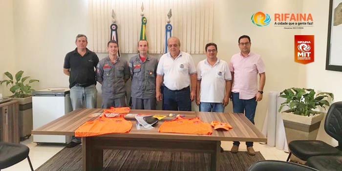 RIFAINA RECEBE KITS DE PREVENÇÃO E  SALVAMENTO AQUÁTICO NA ORLA DA PRAIA