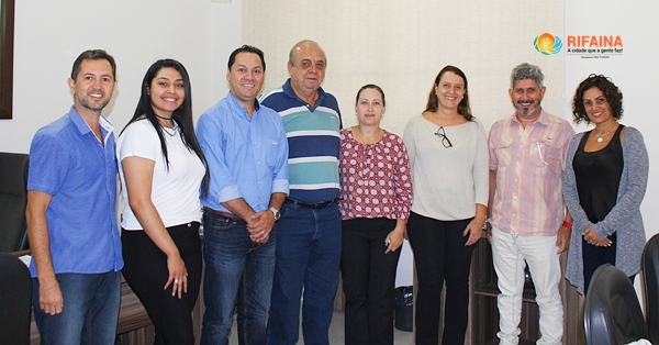 ENGIE JAGUARA APRESENTA AO PREFEITO HUGO NOVO GERENTE DA HIDRELÉTRICA