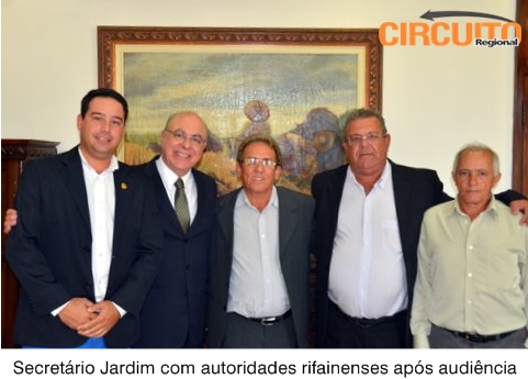 SECRETÁRIO DA AGRICULTURA VISITA RIFAINA E CONHECE PROGRAMA DE PISCICULTURA