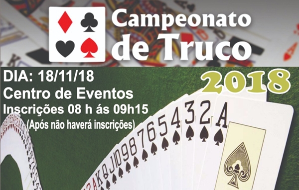 RIFAINA AGENDA MAIS UM TORNEIO DE TRUCO COM PREMIAÇÃO DE R$ 1.400 