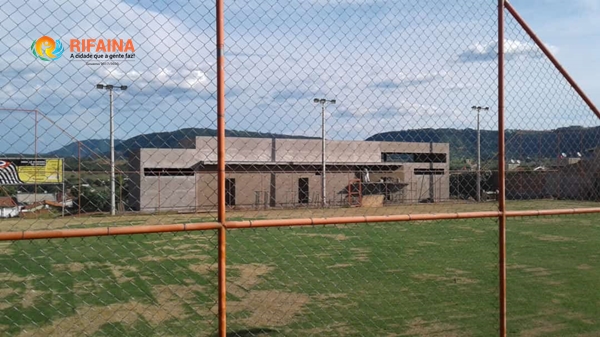 VESTIÁRIO DO CAMPO SOCIETY DO PARQUE ECOLÓGICO ENTRA EM FASE DE ACABAMENTO