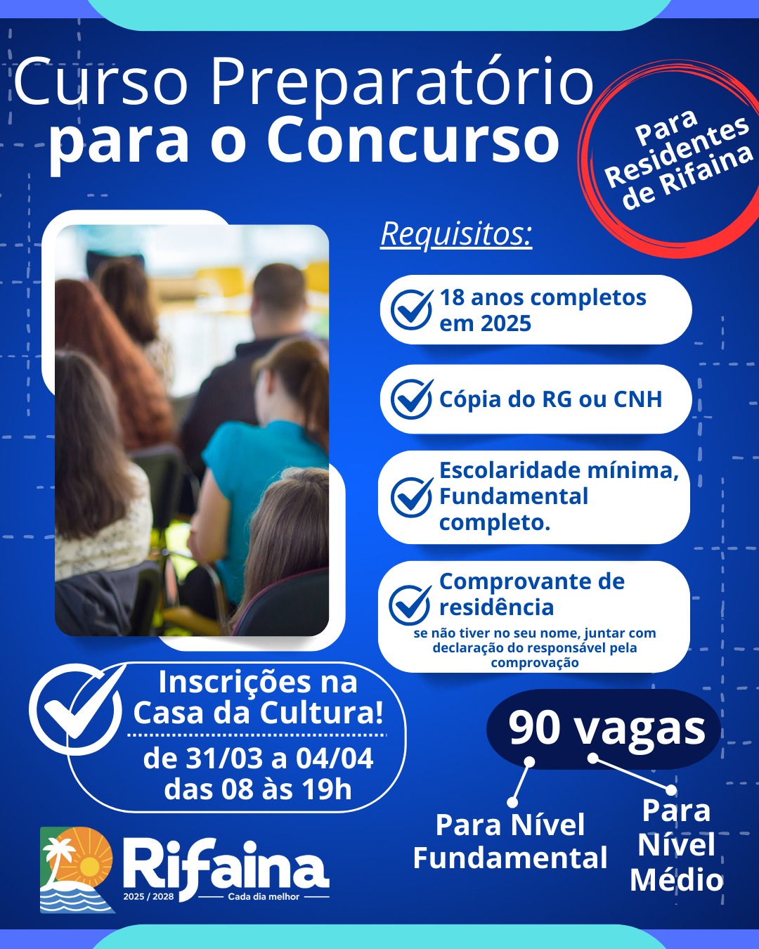 Prefeitura de Rifaina ministrará curso para treinar participantes do próximo Concurso  Público
