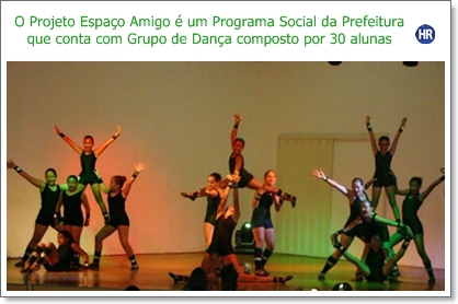  GRUPO DE DANÇA “ESPAÇO AMIGO” FAZ SUA PRIMEIRA APRESENTAÇÃO FORA DE RIFAINA