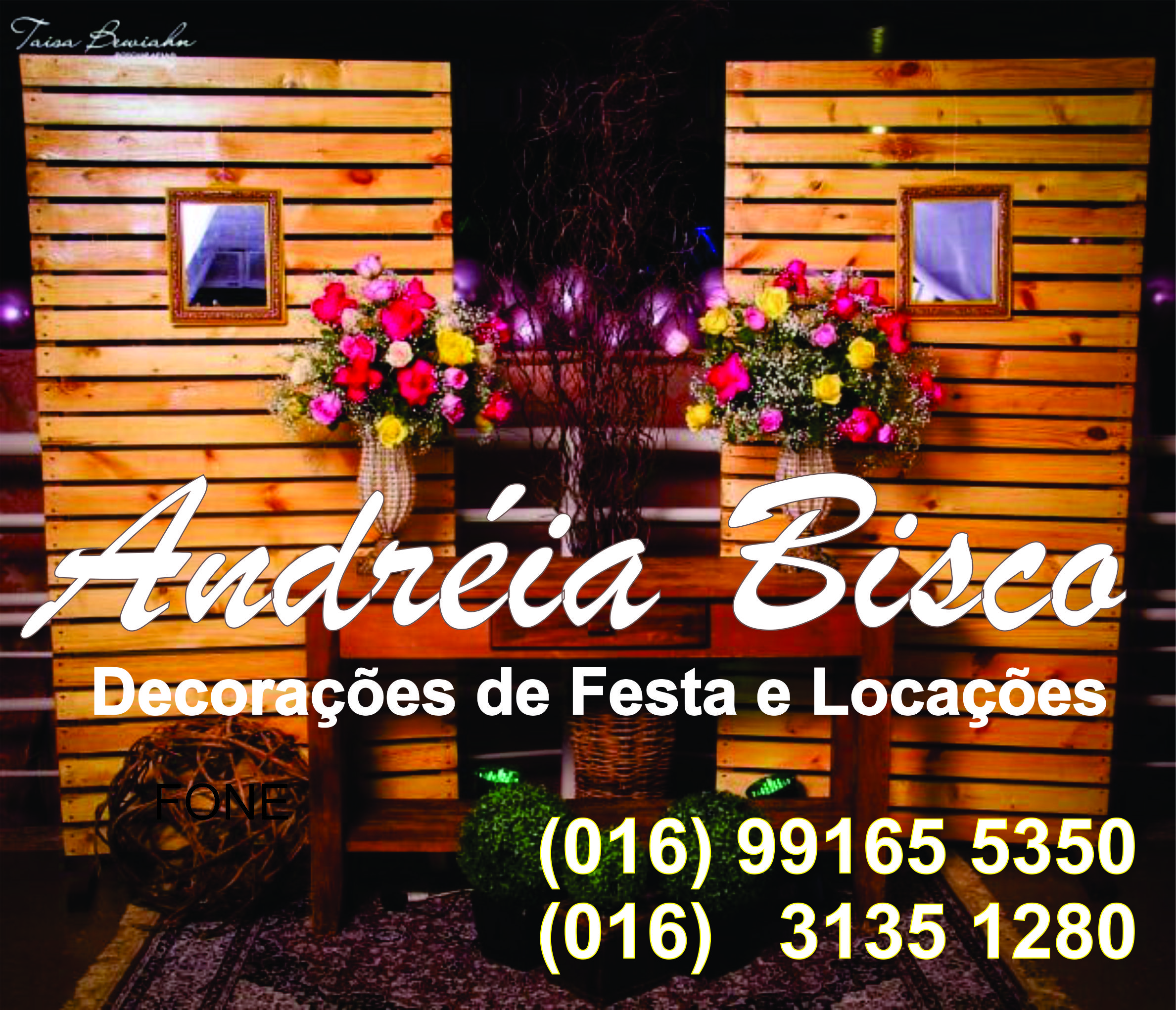 ANDREIA BISCO FESTAS E EVENTOS